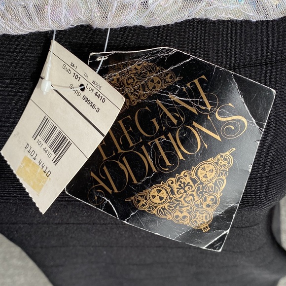 Beaded Lace Collar/Necklace with Sequins Vintage NWT - Picture 5 of 10